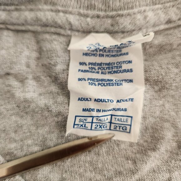 Dale Earnhardt Jr. #88 Vintage T-Shirt Gray Checkered Flag NASCAR‎ Pro Mens 2XL - Picture 6 of 8